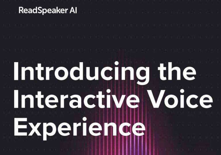 Interactive Voice Experience