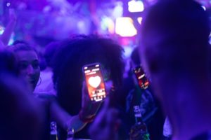 Desperados partygoers use the 'Rave to Save' app that turns dance steps into DE&I donations