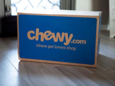A delivery from DTC Brand Chewy