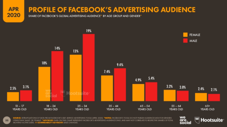 Facebook audience profile