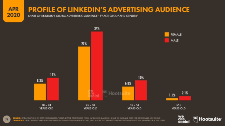 LinkedIn audience profile
