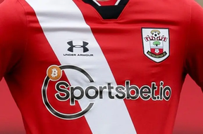 Sportsbet Branding on the Southampton FC Shirt